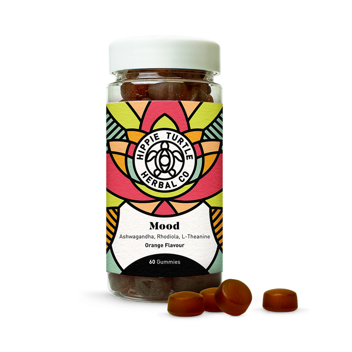 Hippie Turtle Herbal Co Mood Gummies (60 gummies)