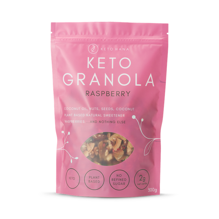 Keto Hana Keto Granola Raspberry 300g