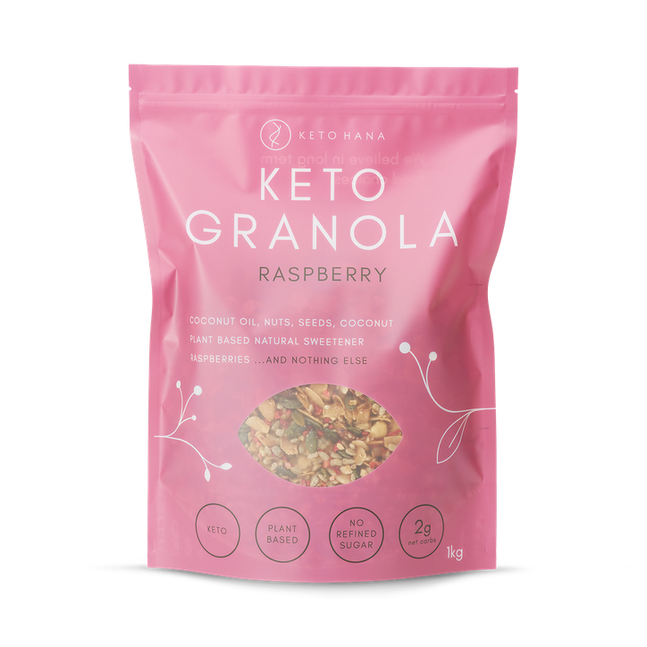 Keto Hana Granola Raspberry 1kg