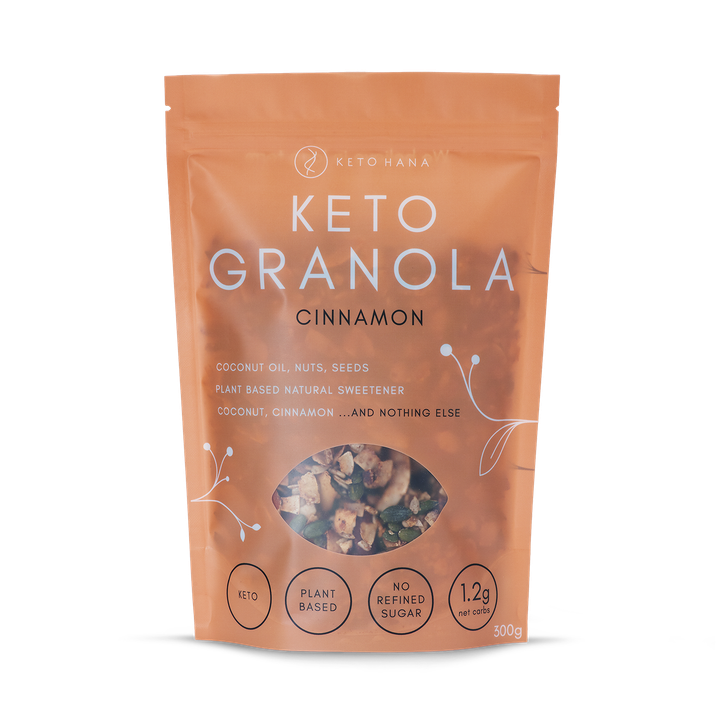 Keto Hana Granola Cinnamon 300g