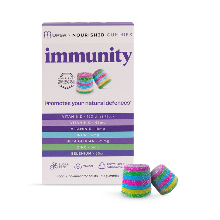 Upsa X Nourished 7 In 1 Immunity 30 Gummies