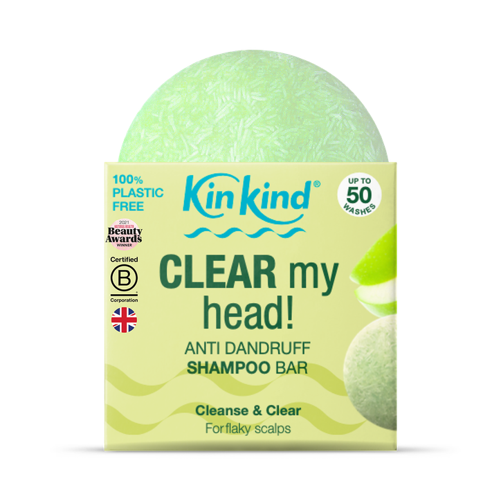 KinKind CLEAR me head! Shampoo Bar 50g