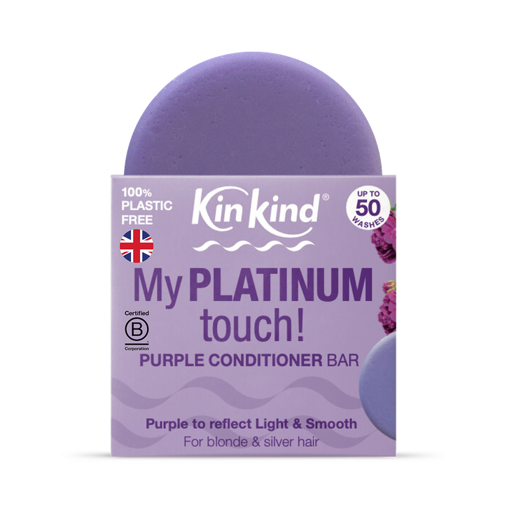 KinKind My PLATINUM touch! Purple Conditioner Bar 40g