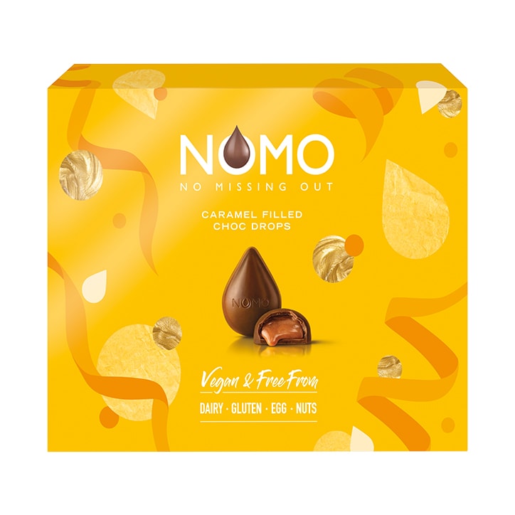 Nomo Caramel Filled Choc Drops 93g image 1