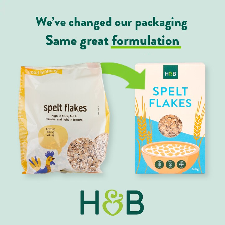 Holland & Barrett Spelt Flakes 500g image 3