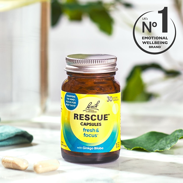 Bach RESCUE Fresh & Focus 30 Capsules image 5
