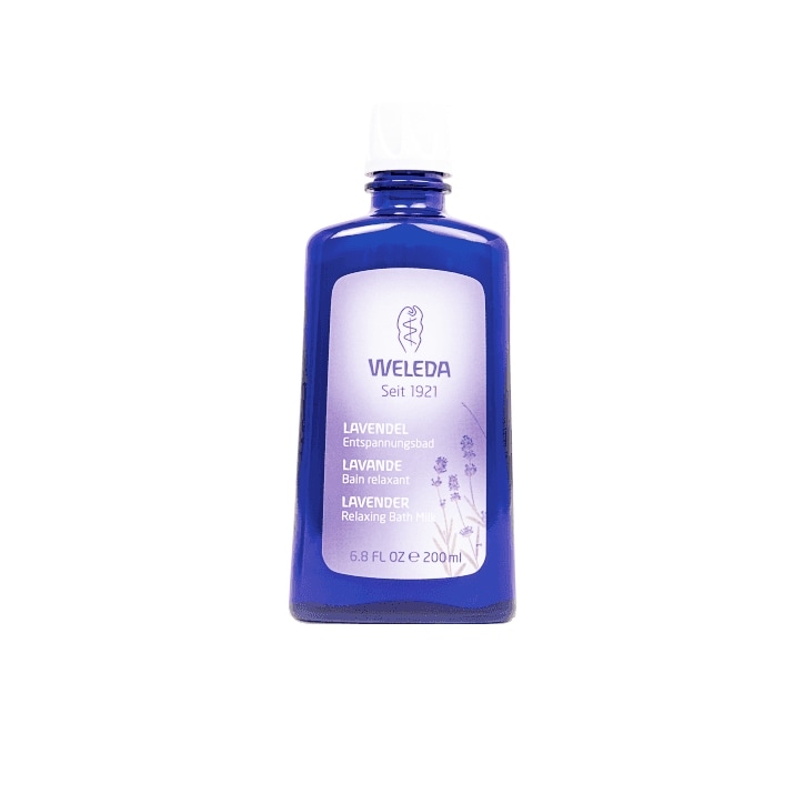 Weleda Lavender Relaxing Bath Milk 200ml image 1