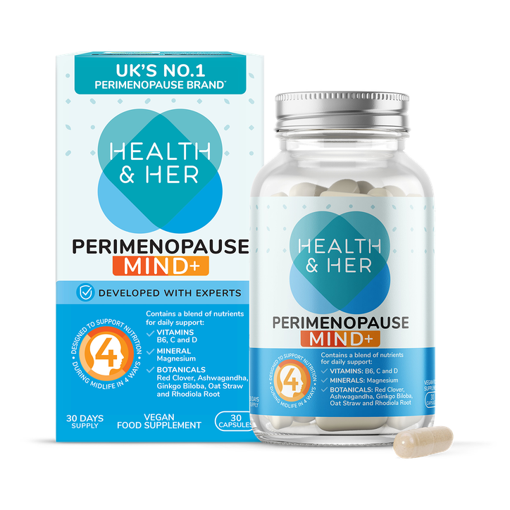 Health & Her Perimenopause Mind+ 30 Capsules image 1