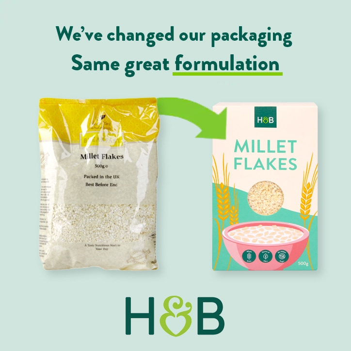 Holland & Barrett Millet Flakes 500g image 3