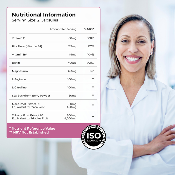 Health & Her Intimacy+ Multi Nutrient Supplement 60 Capsules image 3
