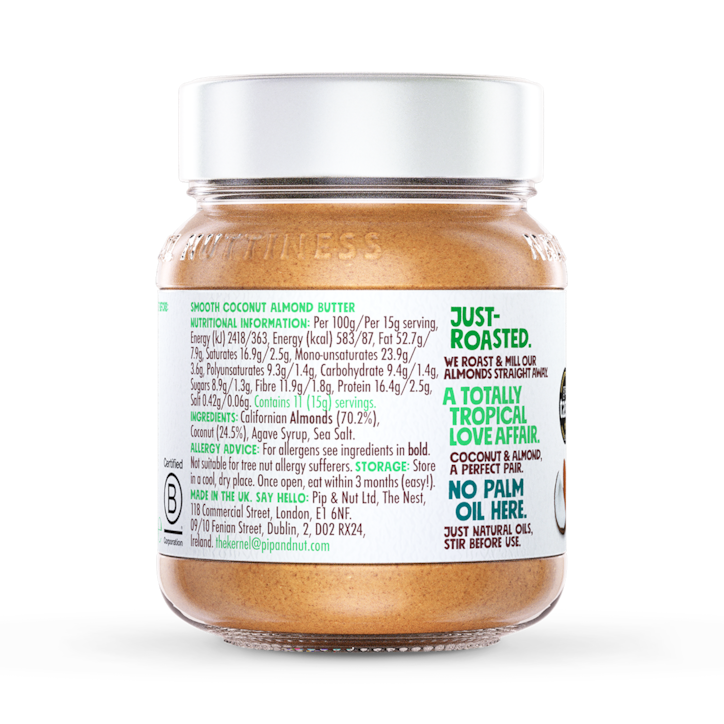 Pip & Nut Coconut Almond Butter 170g image 3