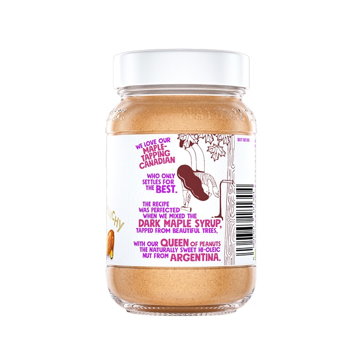 Pip & Nut Crunchy Maple Peanut Butter 300g image 2