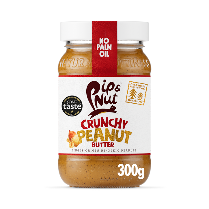 Pip & Nut Crunchy Peanut Butter 300g image 1