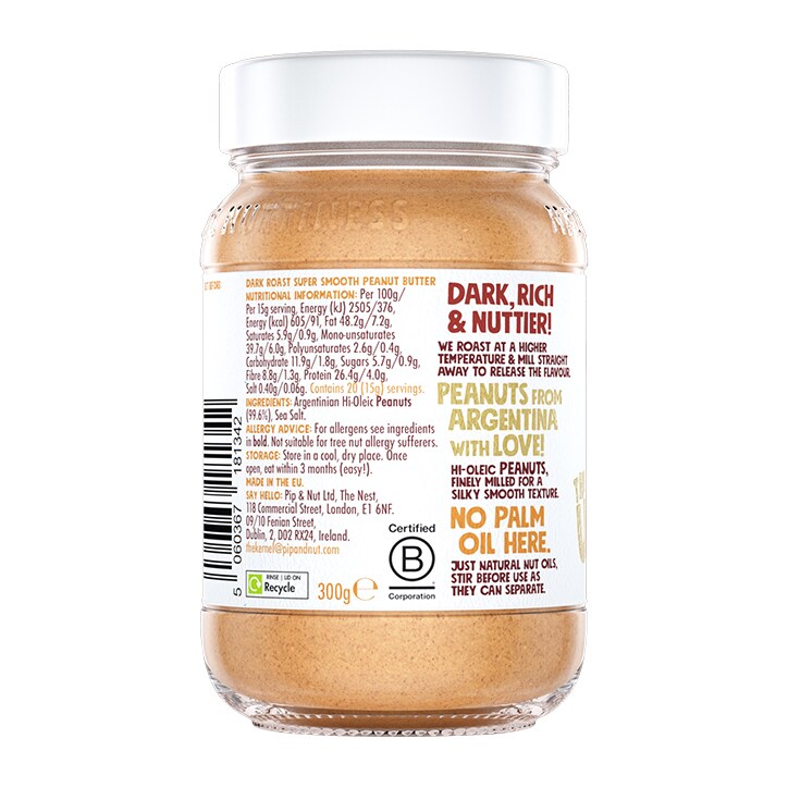 Pip & Nut The Ultimate Smooth Peanut Butter 300g image 3