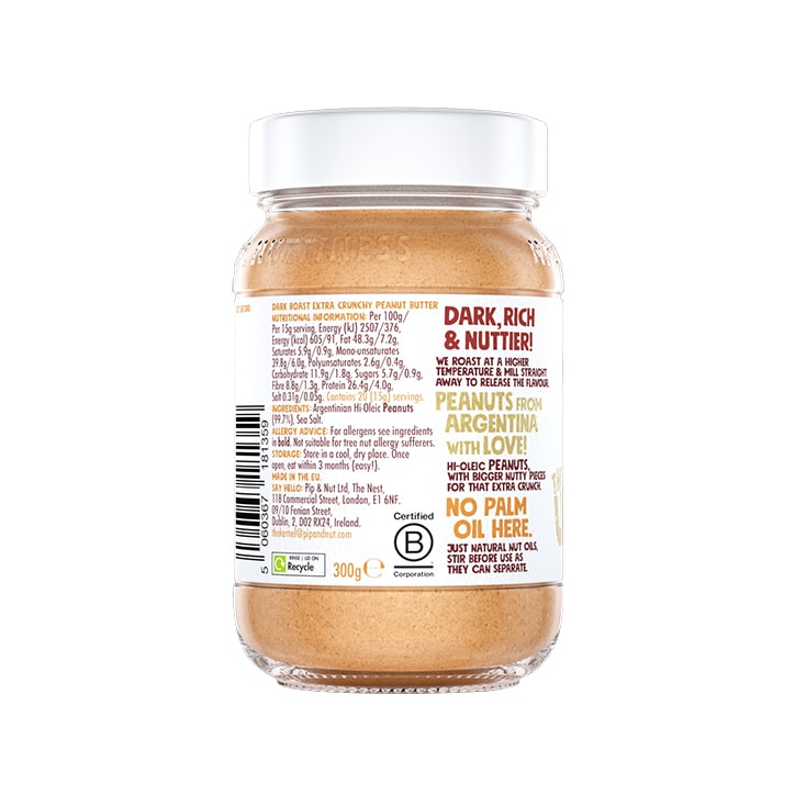 Pip & Nut The Ultimate Crunchy Peanut Butter 300g image 3