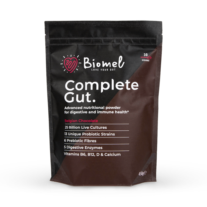 Biomel Complete Gut Belgian Chocolate 450g image 1