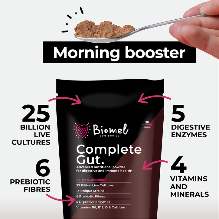 Biomel Complete Gut Belgian Chocolate 450g image 4