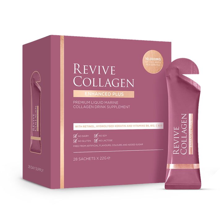 Revive Collagen Enhanced Plus Premium Liquid Marine Collagen Drink 10 