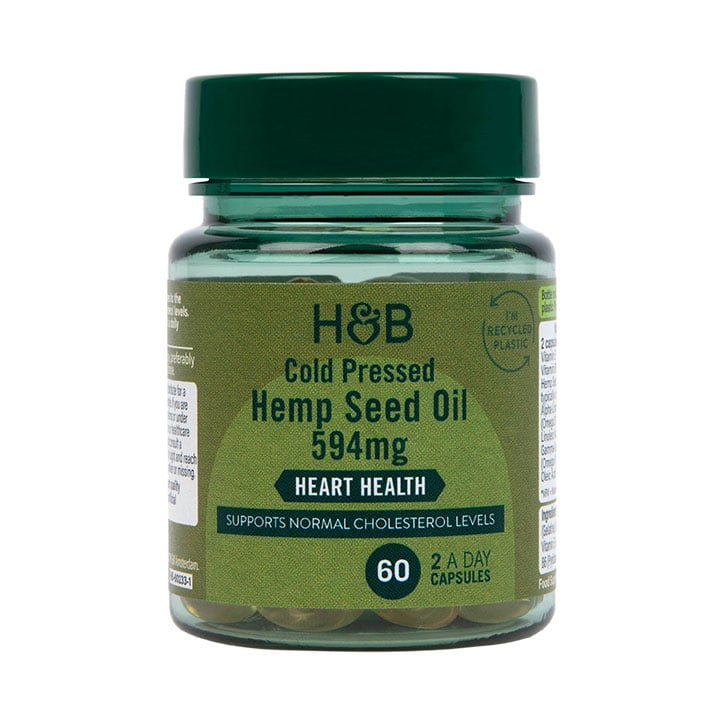 Holland & Barrett Hemp Seed Oil 60 Capsules-1