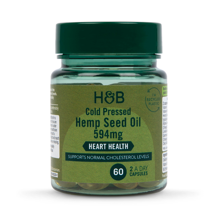 Holland & Barrett Hemp Seed Oil 60 Capsules image 1