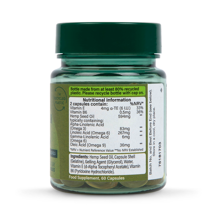 Holland & Barrett Hemp Seed Oil 60 Capsules image 3