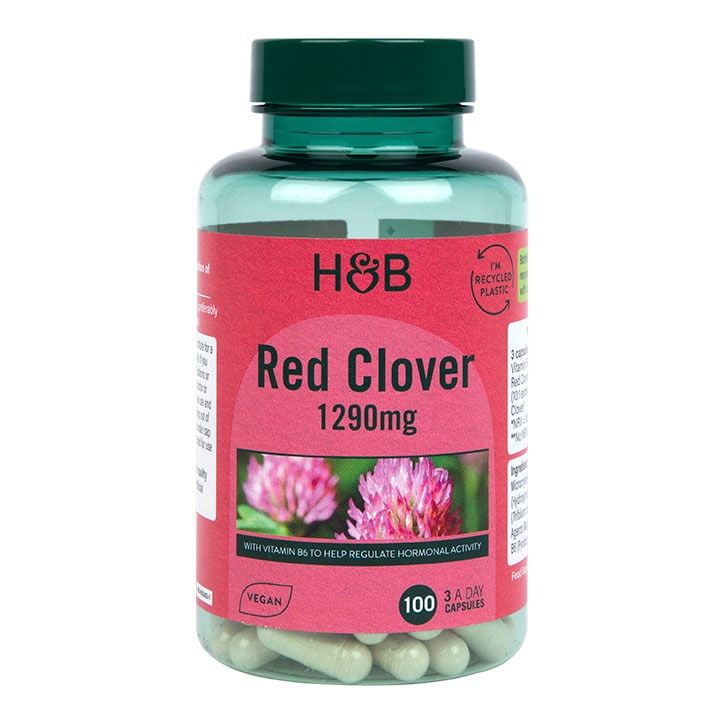 Holland & Barrett Red Clover Extract 100 Capsules image 1