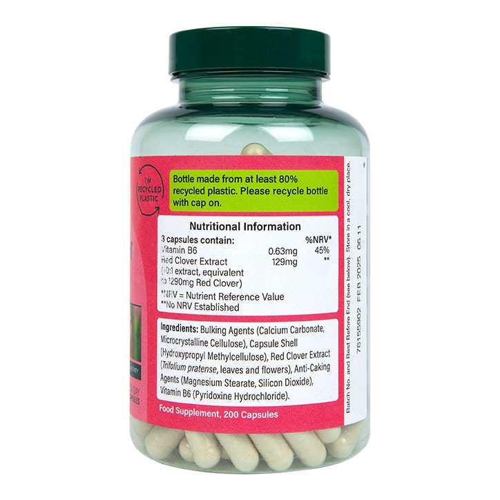 Holland & Barrett Red Clover Extract 200 Capsules