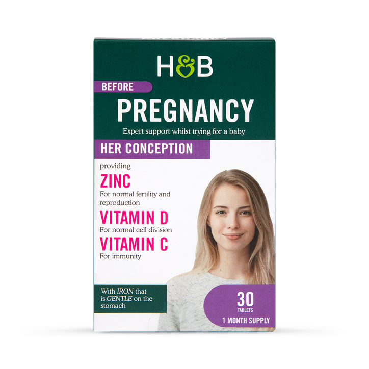 Holland & Barrett Conception Support For Her 30 Tablets image 1