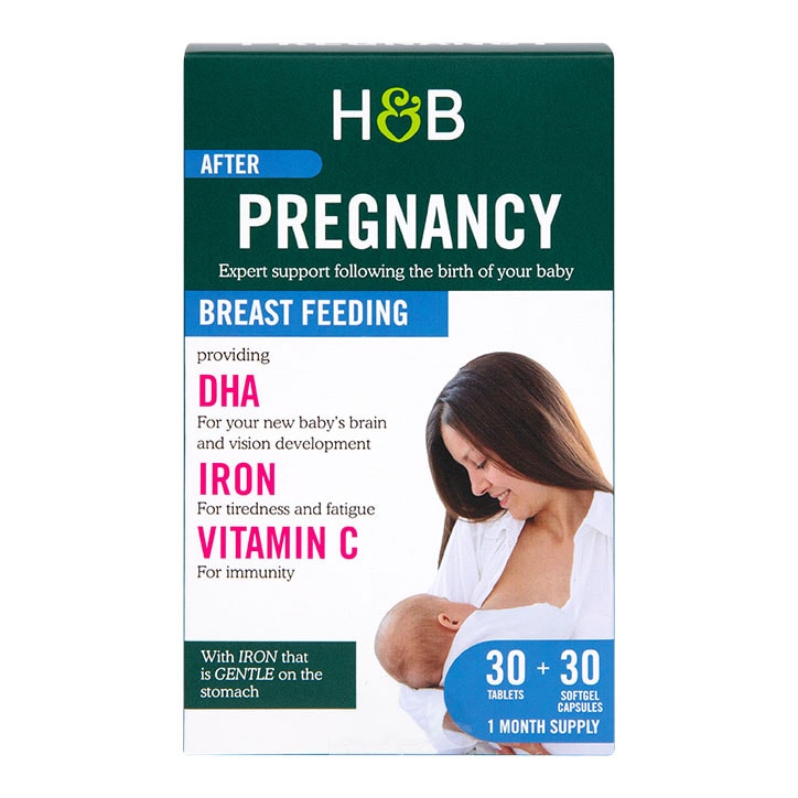 Holland & Barrett Breastfeeding Support 30 Tablets & 30 Capsules-1