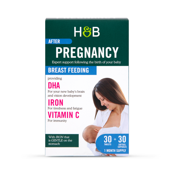 Holland & Barrett Breastfeeding Support 30 Tablets & 30 Capsules image 1