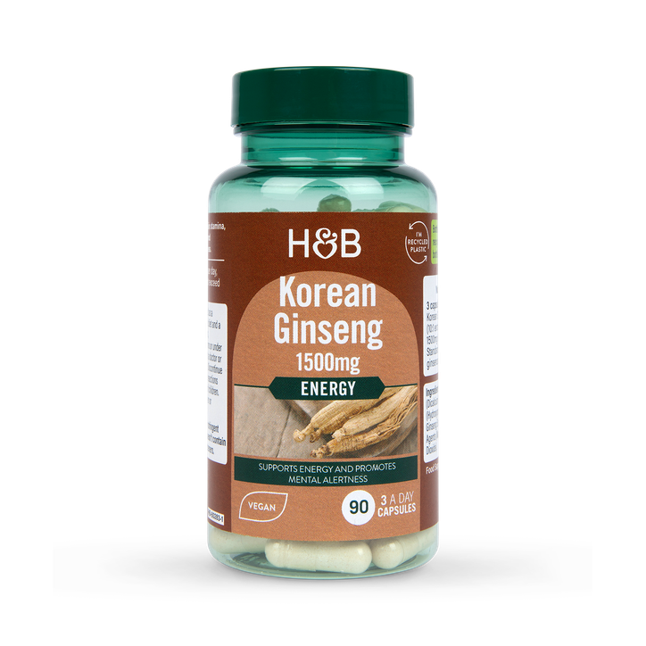 Holland & Barrett Korean Ginseng 90 Capsules image 1