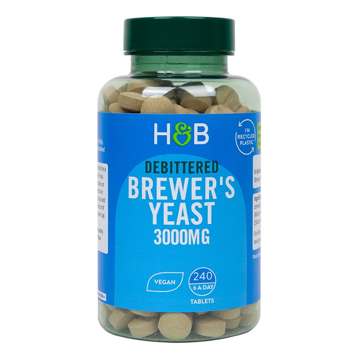 Holland & Barrett Debittered Brewer's Yeast 3000mg 240 Tablets