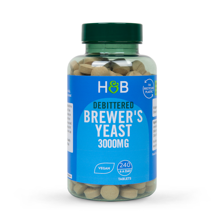 Holland & Barrett Debittered Brewer's Yeast 240 Tablets image 1