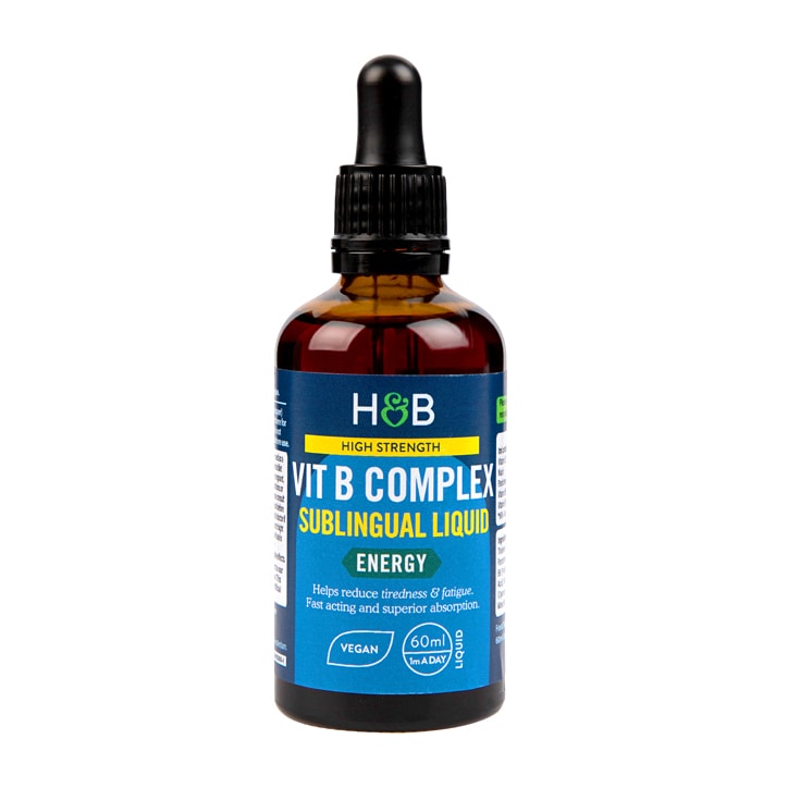 Holland & Barrett High Strength Vitamin B Complex 60ml Liquid-1