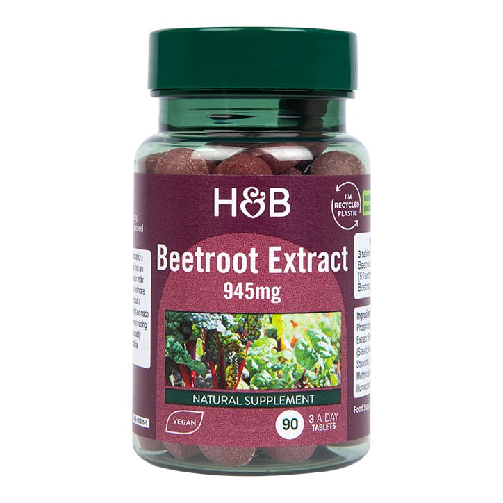 Holland & Barrett Beetroot Extract 90 Tablets-1