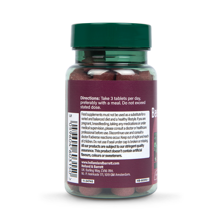 Holland & Barrett Beetroot Extract 90 Tablets image 2