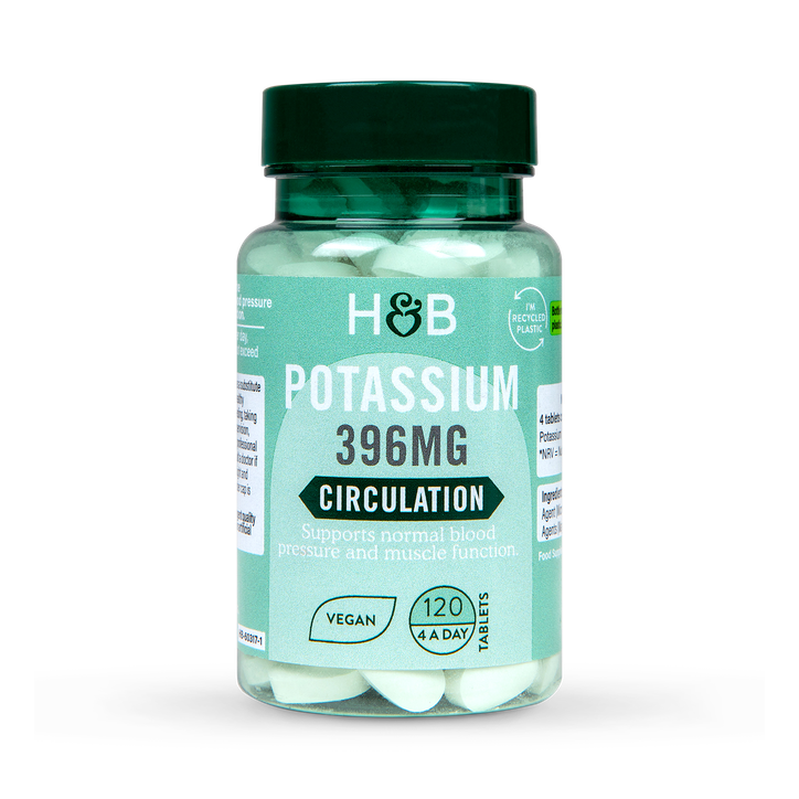Holland & Barrett Potassium 120 Tablets image 1