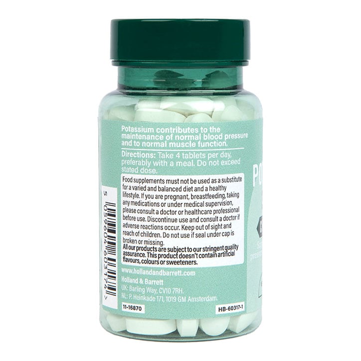 Holland & Barrett Potassium 120 Tablets-3