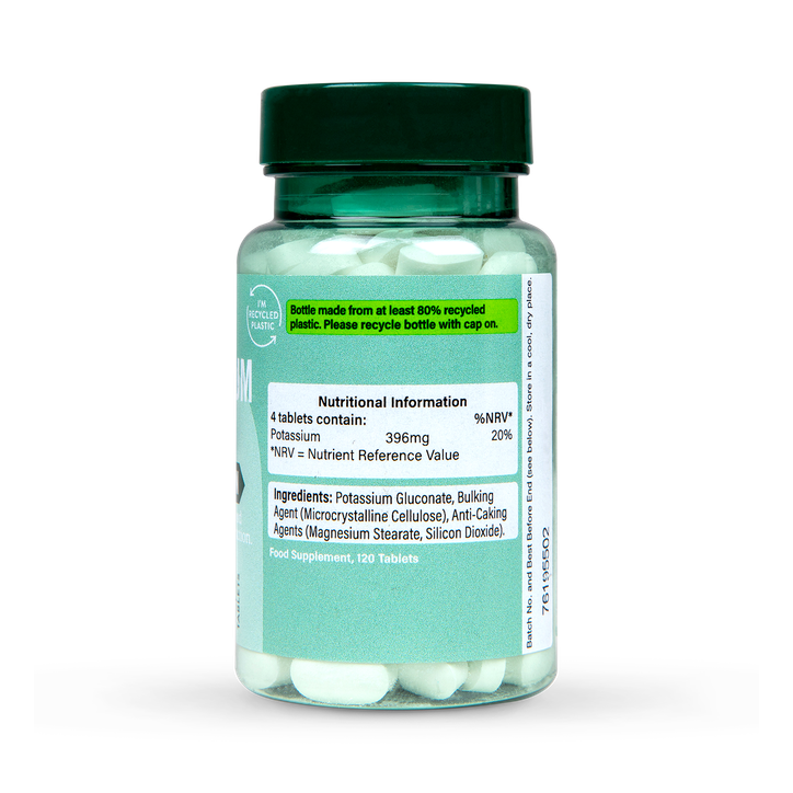 Holland & Barrett Potassium 120 Tablets image 3