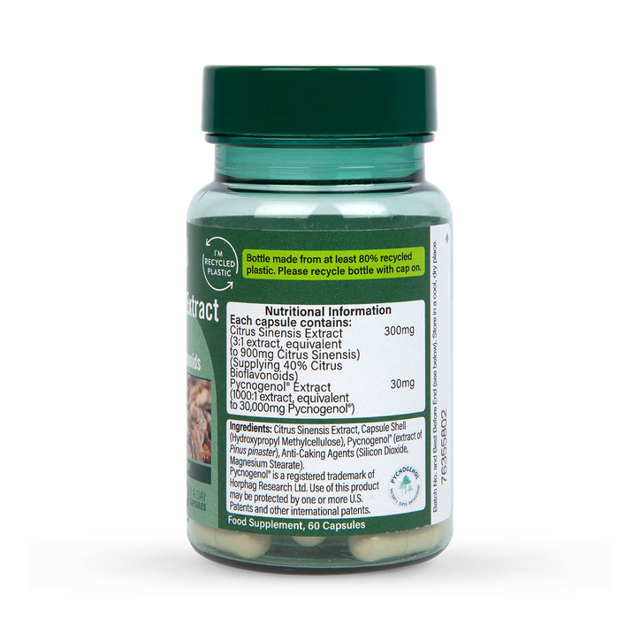 Holland & Barrett Pycnogenol 30mg 60 Capsules image 3