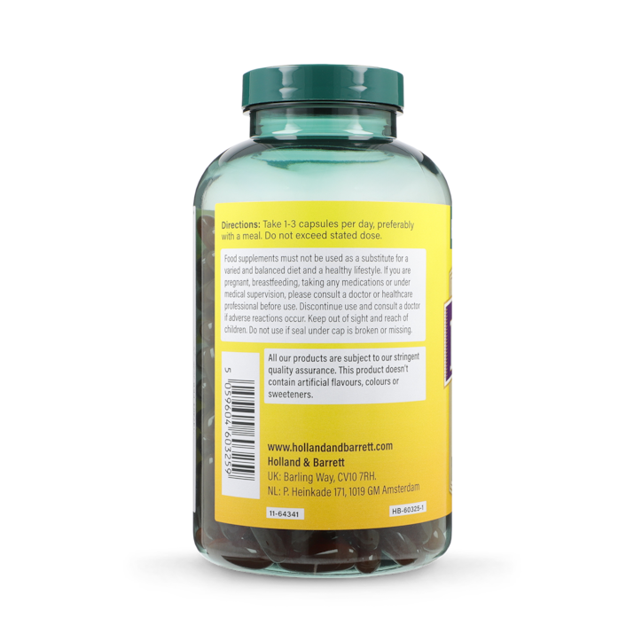 Holland & Barrett Ultra Soya Lecithin 240 Capsules 1200mg image 2