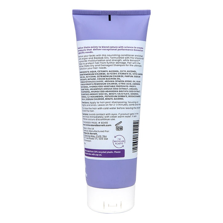 Native State Dry & Damaged Conditioner 250ml image 2