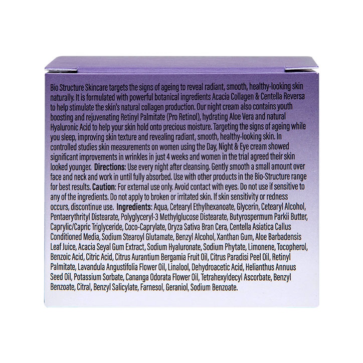Bio-Structure Vegan Beauty Night Cream