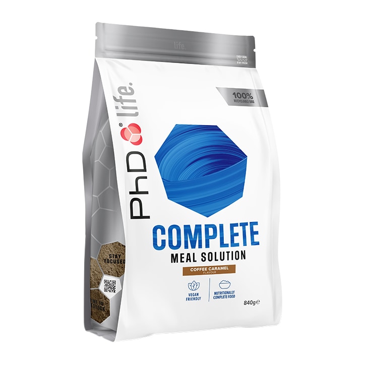 PhD Nutrition Life Complete Meal Replacement Coffee Caramel 840g image 2