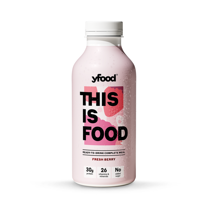 Yfood Ready to Drink Complete Meal  Fresh Berry Drink 500ml image 1