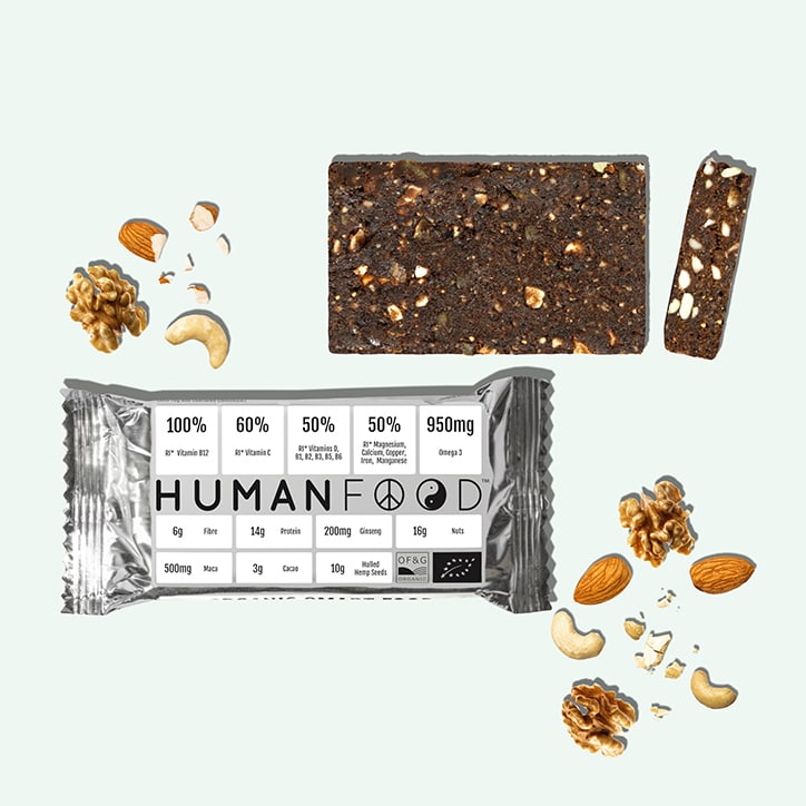 Human Food Mixed Nuts Bar 76g image 4