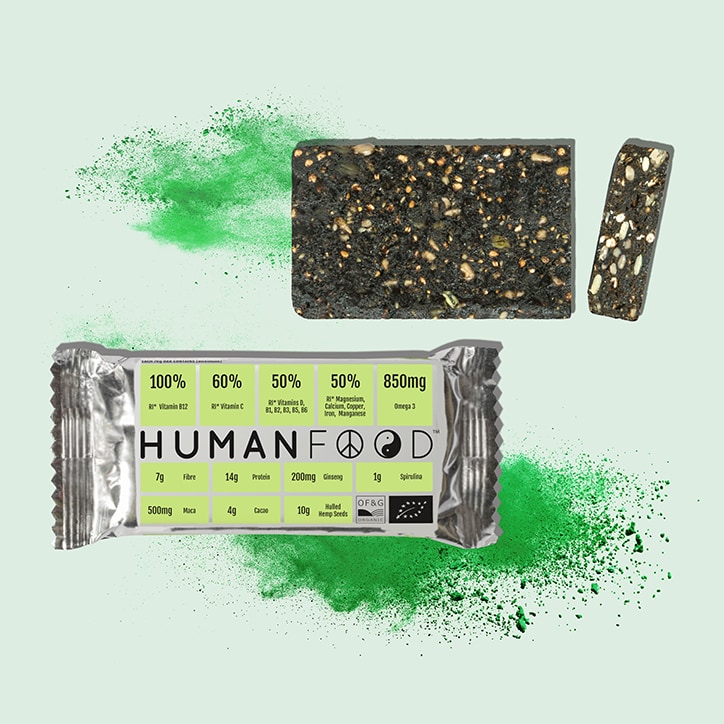 Human Food Spirulina Bar 76g image 4