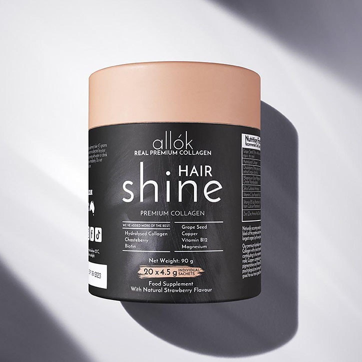 allók Hair Shine Premium Collagen Powder 20 Sachets image 4
