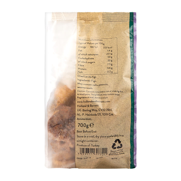 Holland & Barrett Dried Lerida Figs 700g image 2