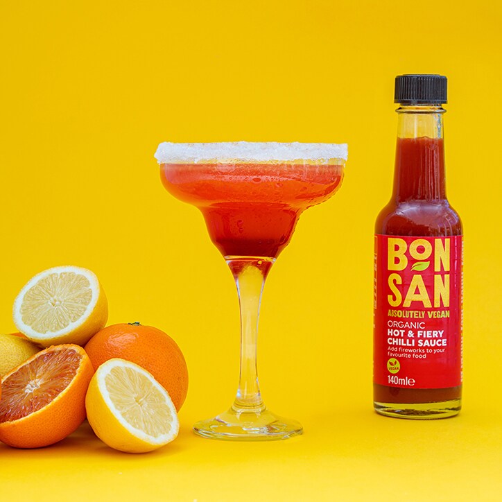 Bonsan Vegan Hot & Fiery Chilli Sauce Organic 140ml image 4